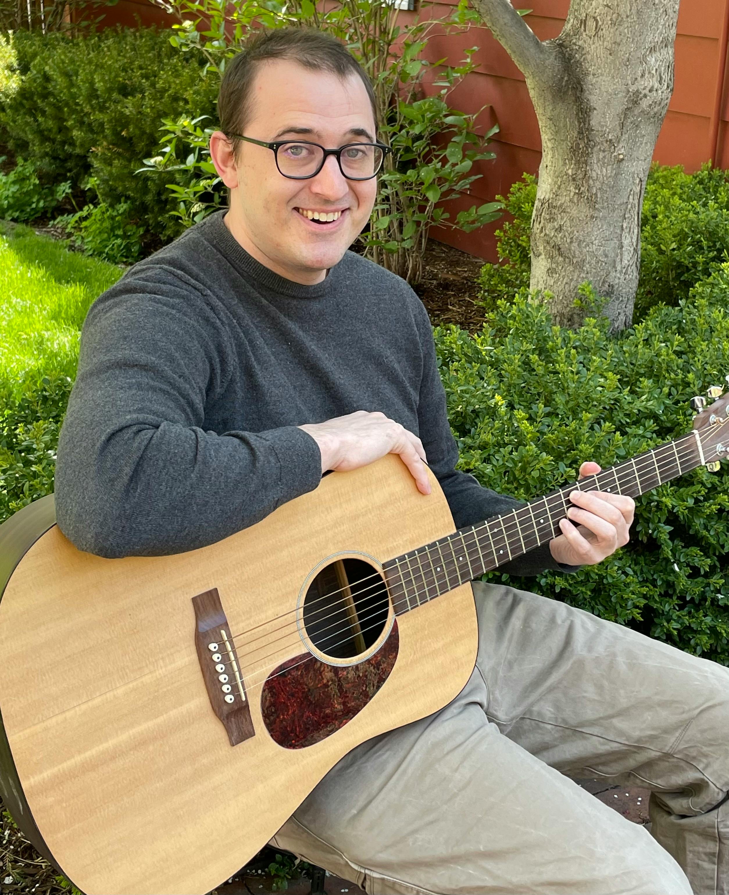 Photo of Will Faber, Castle Rock Music instructor of guitar, ukulele, piano